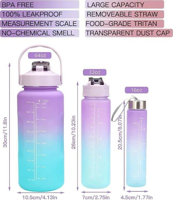 Water Bottle set