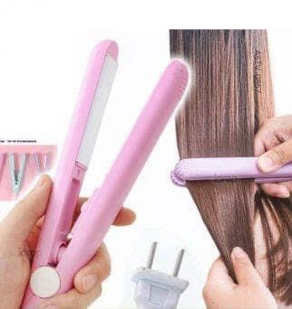 Mini hair straightener