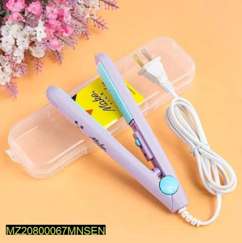 Mini hair straightener