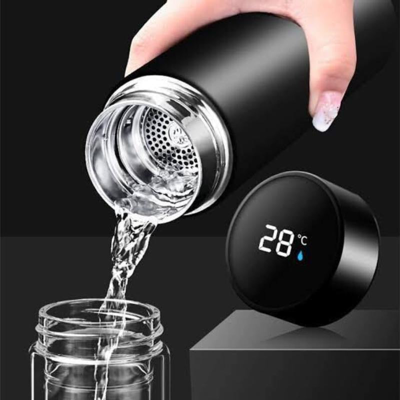 Led Temperature Display Water Bottle