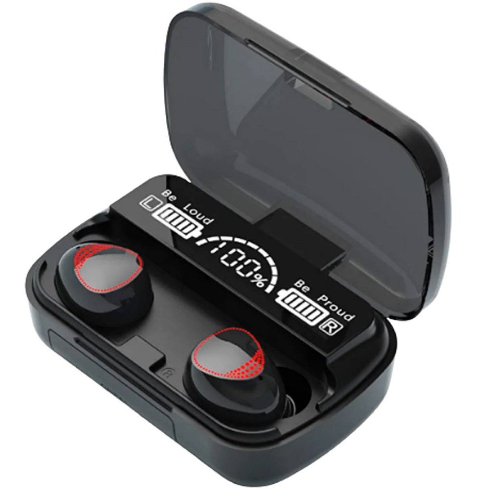 M10 TWS Wireless Bluetooth Earbuds with LED Display Charging Case