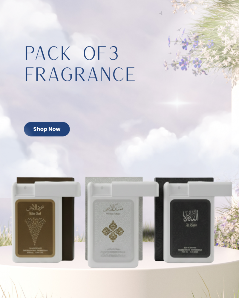 Luxury Pocket Perfume – 3 Pack Deal (20ml Each)