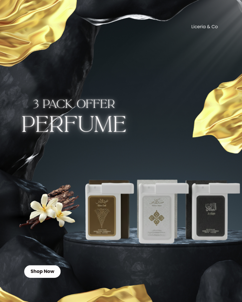 Luxury Pocket Perfume – 3 Pack Deal (20ml Each)