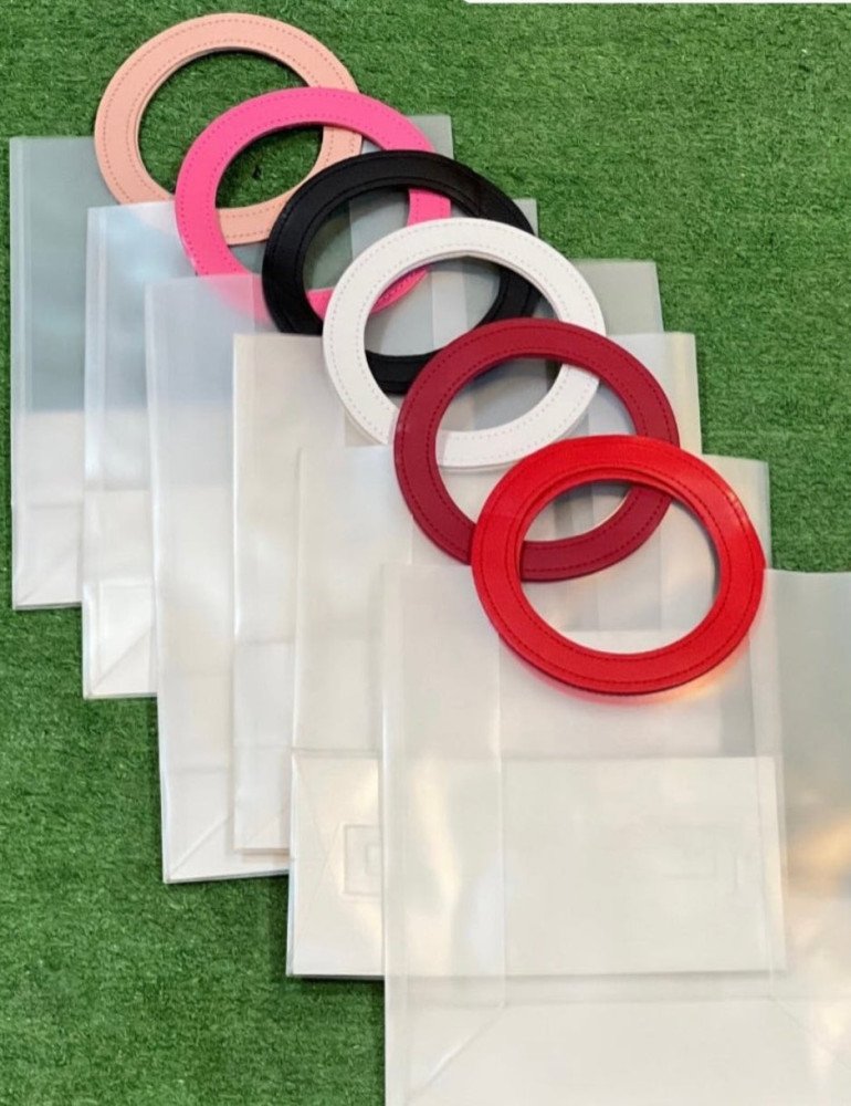 Translucent Goodie Bag Square | Gift Packing Bag | Party Favor Bag | Goodie Bag for Birthday & Events